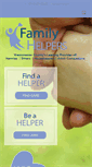 Mobile Screenshot of familyhelpers.com